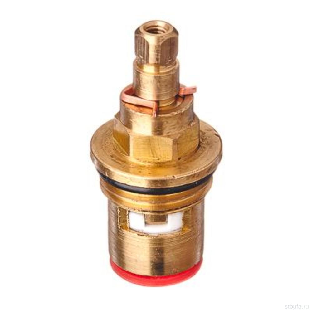 Кран-букса для смесителя 1/2", квадрат, шток 7х7мм, 90°, металлокерамика (2/500)