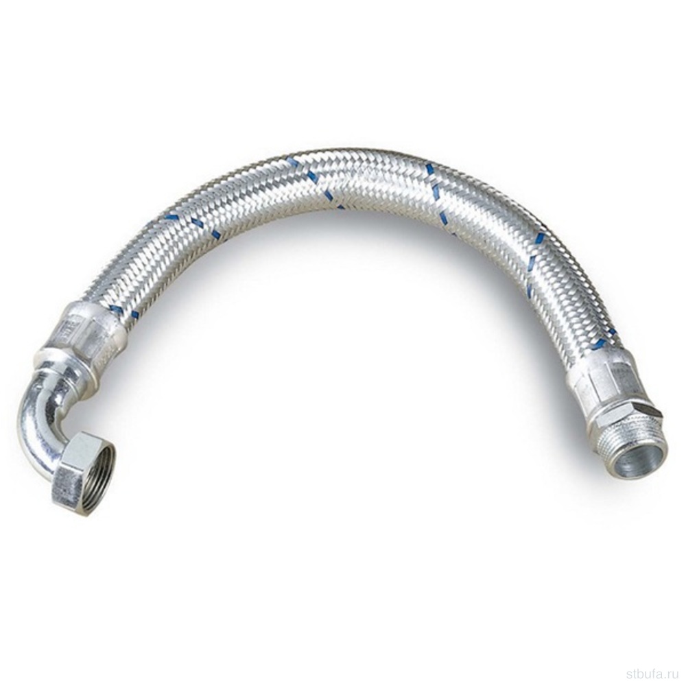 Соединительный шланг ДУ-25 60см угловой Unipump