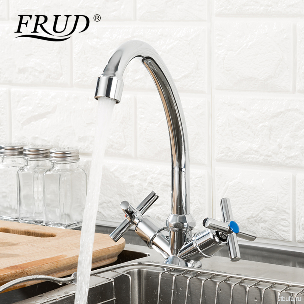 Смеситель FRUD кухня с гайкой R40112 (2/20)