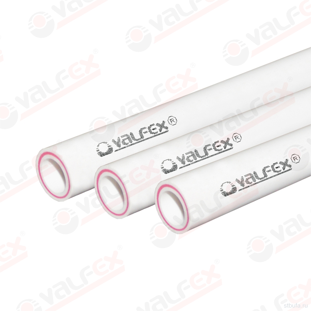 ППРС (полипропилен) Труба арм.стекловолокном SDR 7.4 PN20 D20*2.8 mm Valfex (140м)