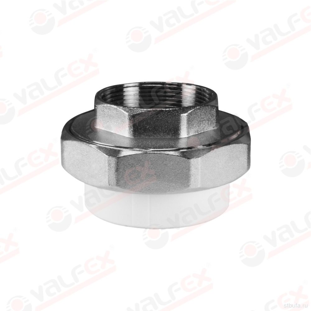 ППРС (полипропилен) Американка (муфта раз.) в/р D25*3/4 хр, Valfex (25/100)