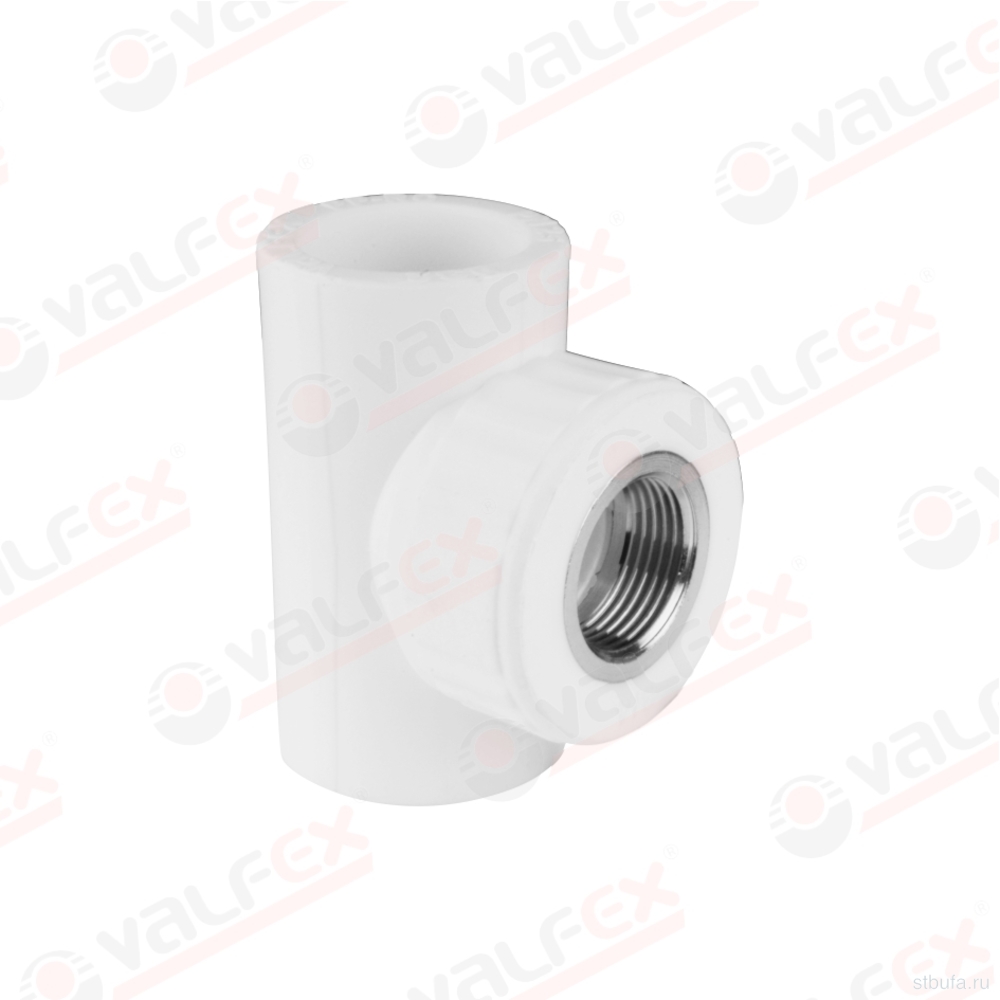 ППРС (полипропилен) Тройник в/р D32*3/4 Valfex (10/30)