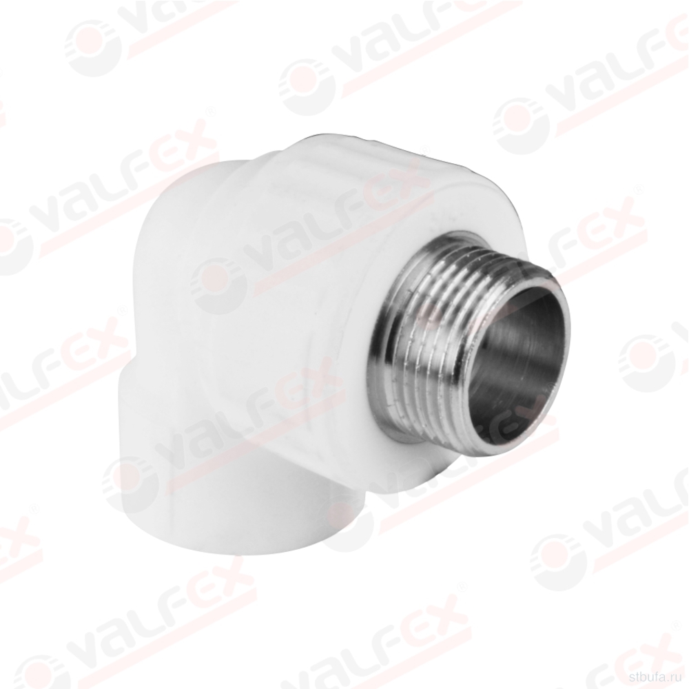 ППРС (полипропилен) Угольник н/р D20*3/4 (15/75), Valfex