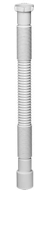 Гофра 1 1/2"*40/50 удлиненная с гайкой Т113 Акватер/Сандесант(70)