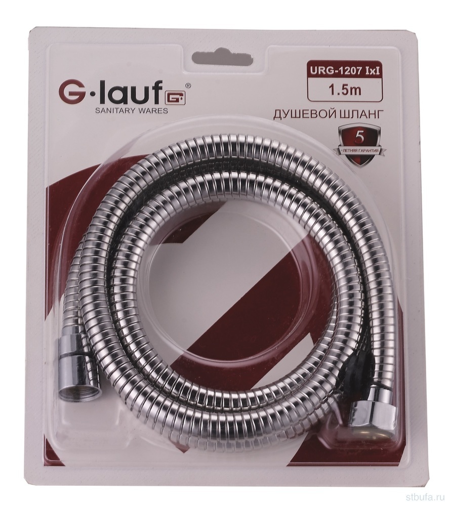 Шланг для душа 200см имп/имп GLAUF, URG-1207 (40)