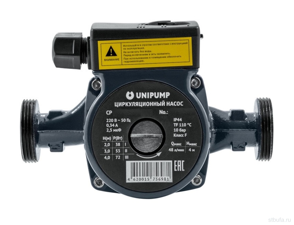 Насос циркуляционный отопл. CР 25-60 180 Unipump (8)