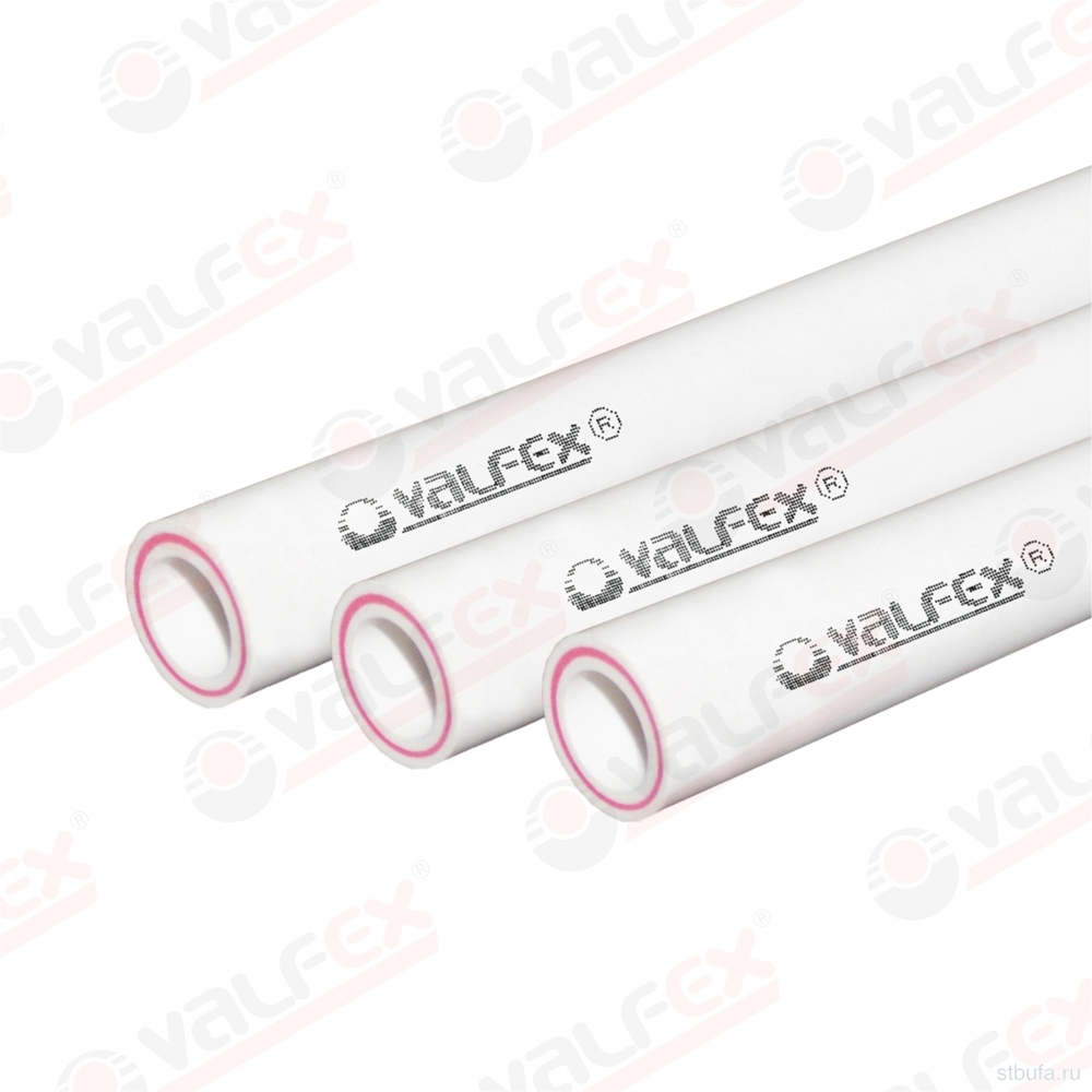 ППРС (полипропилен) Труба армир.стекловолокном SDR 6 PN25 D63*10.5мм Valfex,4м (20м)
