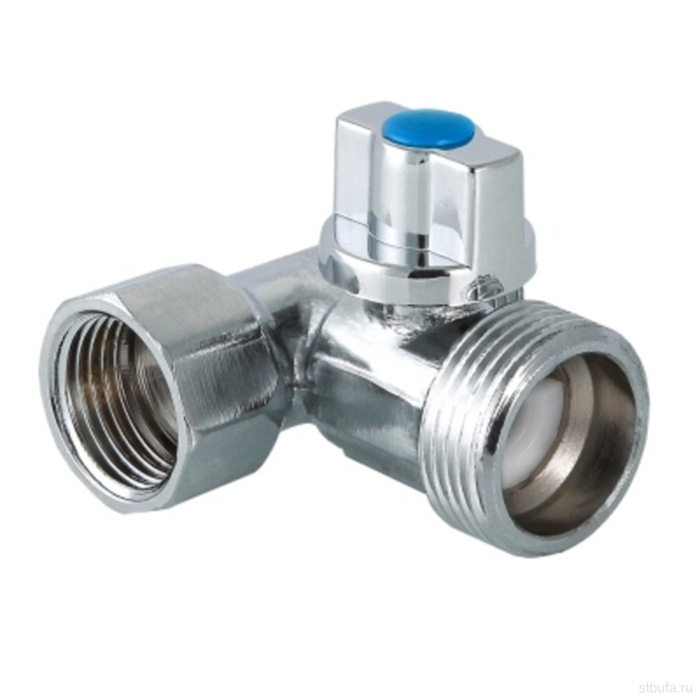 Кран шар. 1/2''*3/4''*1/2"для подключ.сантех приборов VALTEC