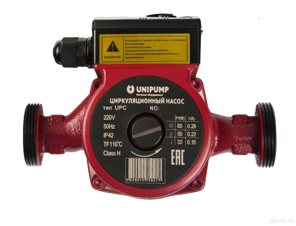 Насос циркуляционный отопл. UPC 25-80 180 Unipump (4)