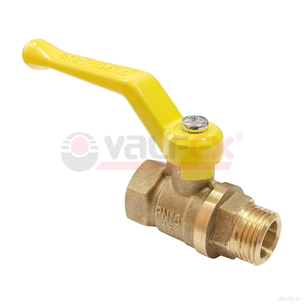 Кран шар. ГАЗ 3/4" г/ш ручка 11Б27фтМ (60/15) VALFEX