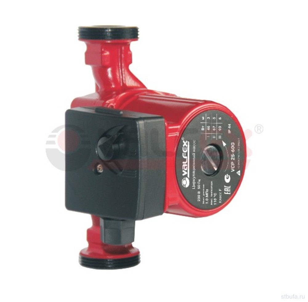 Насос циркуляционный VCP 25-60G 130мм (с гайками), Valfex (8