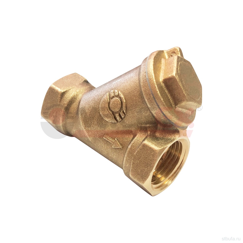Фильтр 1/2" г/г сетчатый латунный под пломбу, Valfex (120/30)