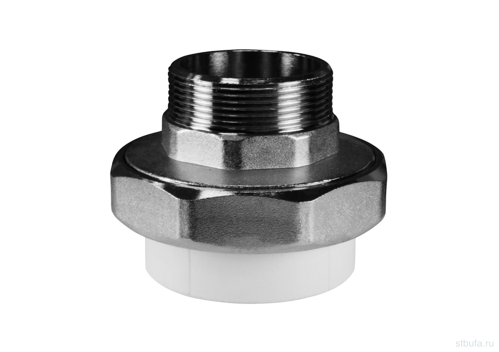 ППРС (полипропилен) Американка (муфта раз.) н/р D25*1" хр, Valfex (20/80)