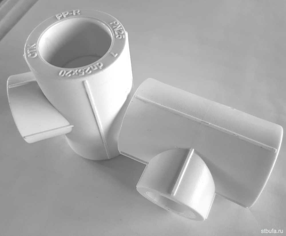 ППРС Россия (полипропилен) Тройник переходной D25*20*25 (200)