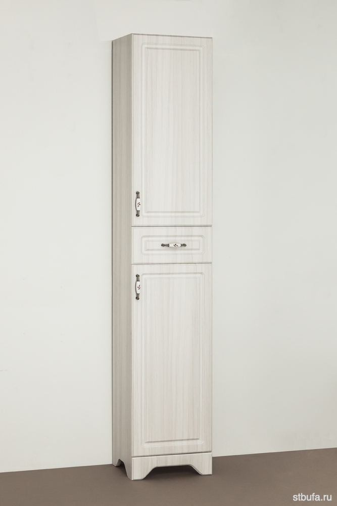 ПЕНАЛ (Колонна) 360 Олеандр-2 360" с 2 ящ (1910*360*300) Style Line ЛЮКС РЕЛЬЕФ ПАСТЕЛЬ