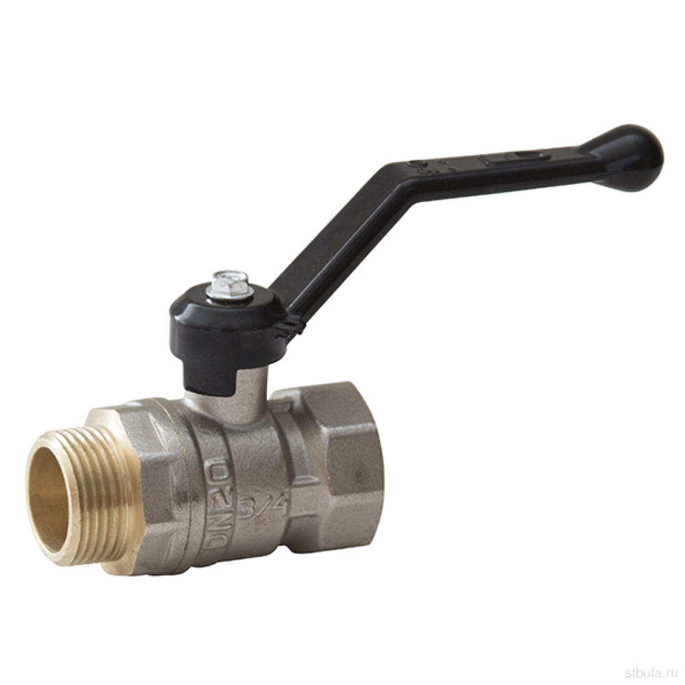 Кран шар. 1'' вн/нар ручка DN25 PN40 LD PRIDE (6)