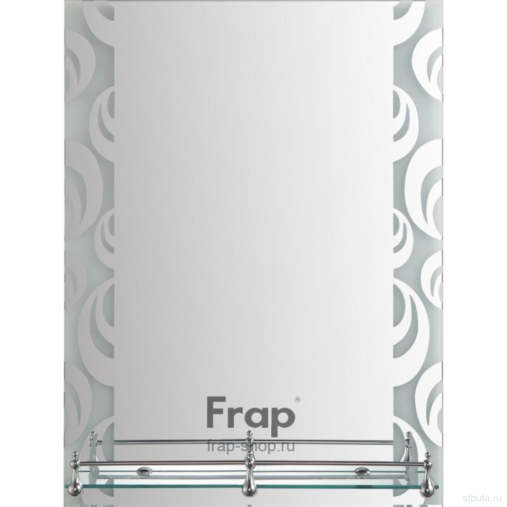 Зеркало 600*450 F695 с полкой FRAP (1/20)