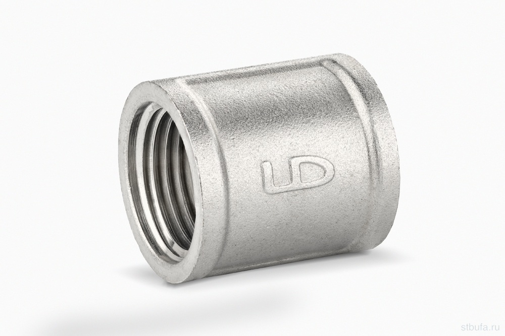 Муфта НИКЕЛЬ 1/2'' вн/вн LD PRIDE (75)