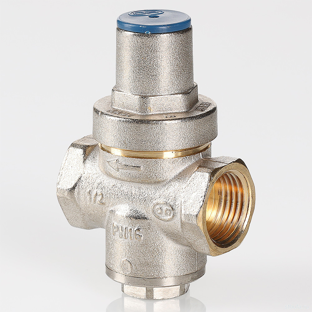 Редуктор давления поршневой SABO PN16, от 1 до 5,5 бара, 1/2", никель (аналог VT.086.N.04)