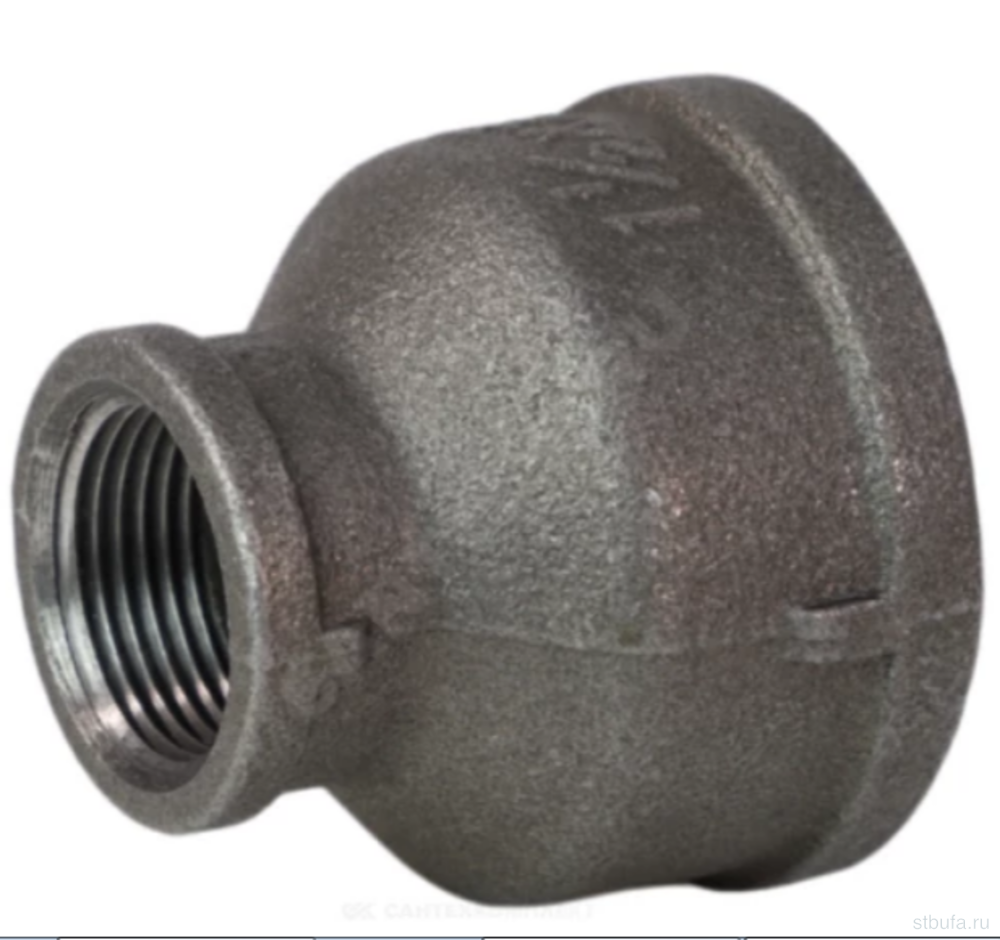 Муфта чуг перех Ду50х40 (2"х1 1/2") ВР Fittex PLUS