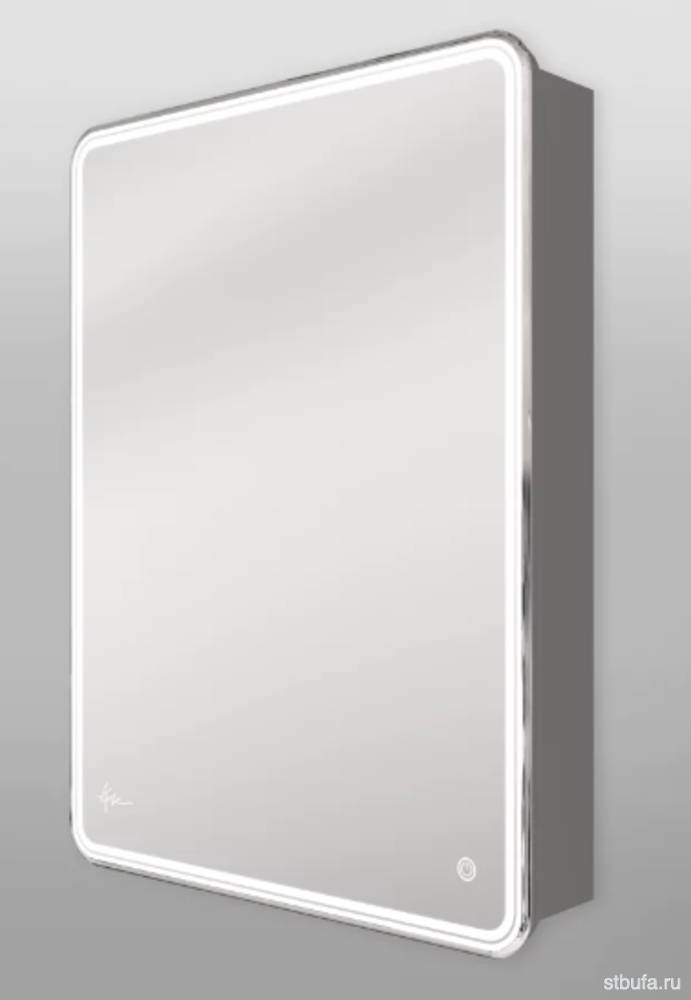 Зеркальный шкаф с подсветкой "Air" 1П 600*800