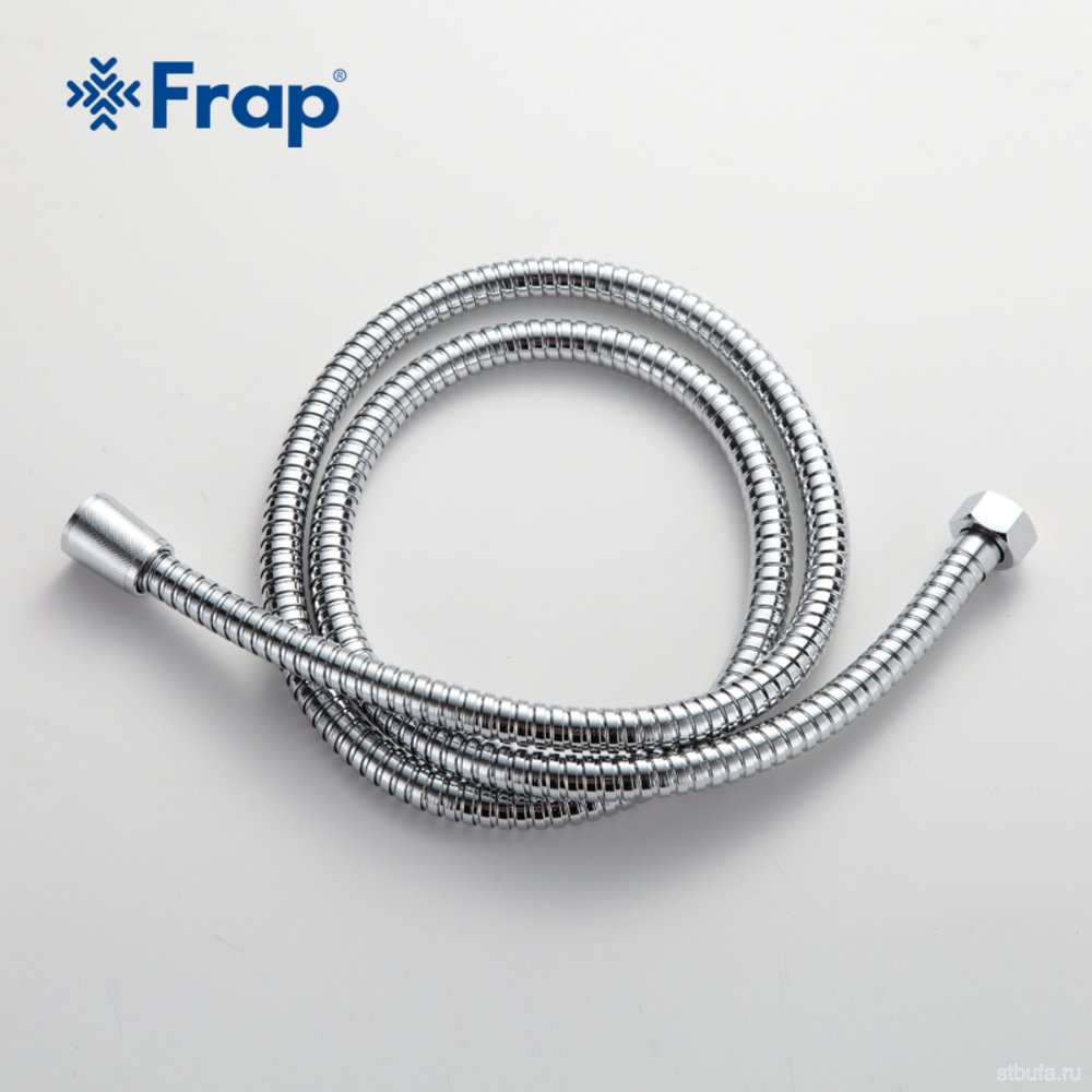 Шланг для душа FRAP F43-18 в двойной оплетке, усиленный, нерж. сталь SUS304 (60)