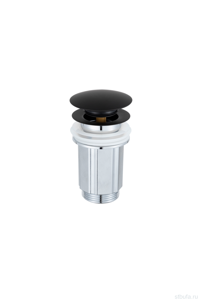 Донный клапан автомат для раковины FRAP F67-6 Ø415 mm, черный (50)