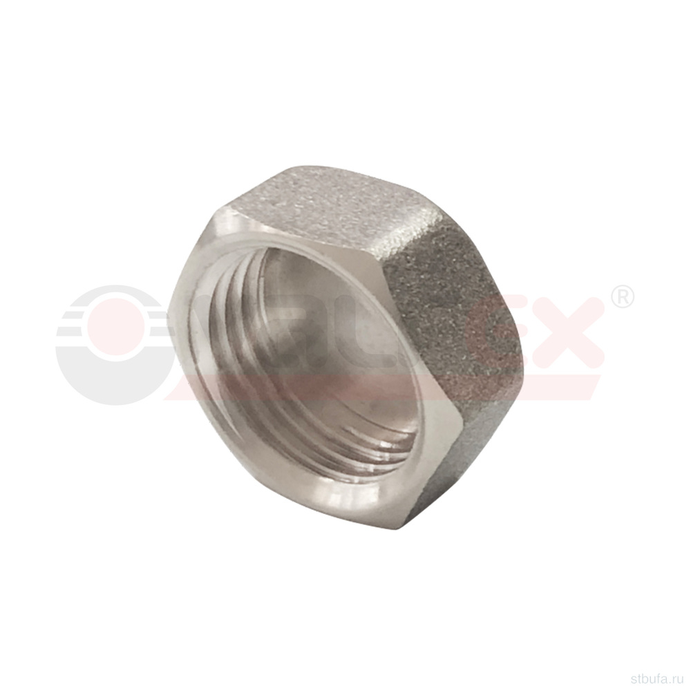 Заглушка НИКЕЛИРОВАННАЯ резьбовая VALFEX ВР 1/2" (440/10)