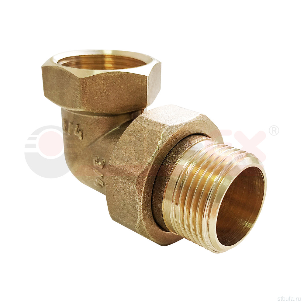 Сгон разъемный VALFEX угловой (американка) ВР-НР 1/2" (90/10)