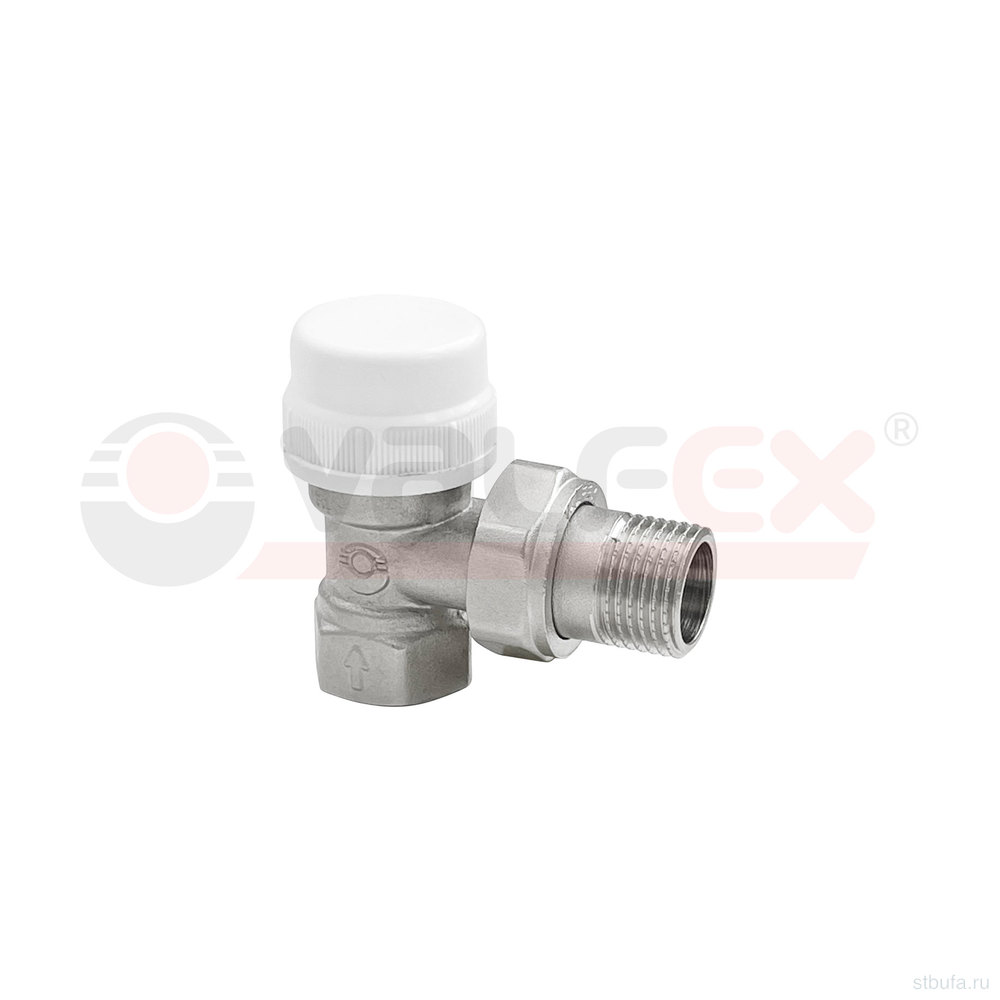 Клапан термостатический VALFEX для рад. угловой 1/2" (80/10) К