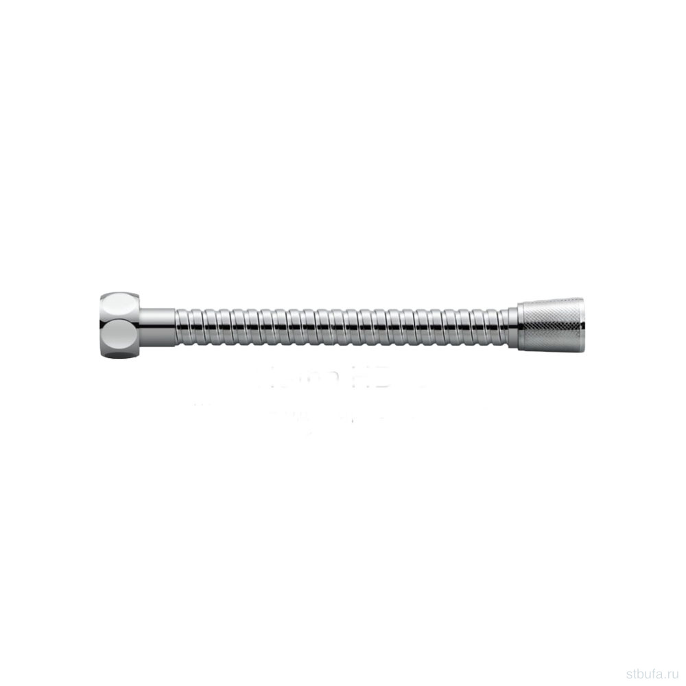 Шланг для душа в одинарной оплетке, латунь, Chrome (150см) -45 VALFEX (50)