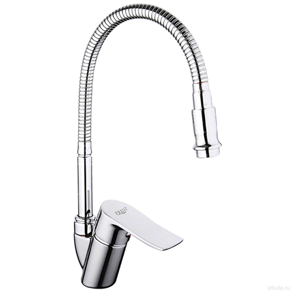 Смеситель FRUD кухня R43101 гибкий излив, хром (1/10)