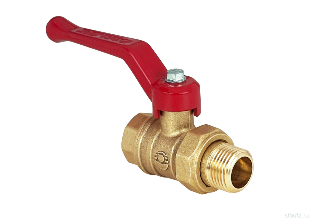 Кран шар.латунный DeltaPro для воды АМЕРИКАНКА 1 1/4" ВР/НР ручка,VALFEX 11Б27фт1М (12/3)