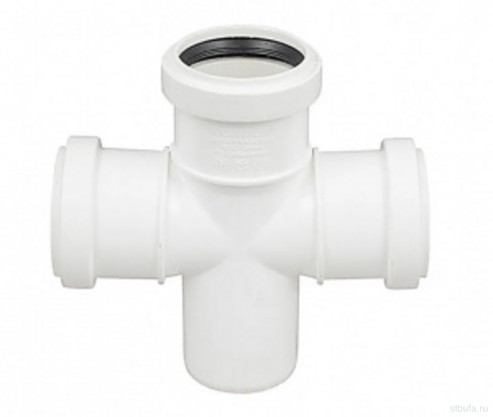 Крестовина PRIME 50/50/50х87° для вн. малошумной канализ. (120) VALFEX