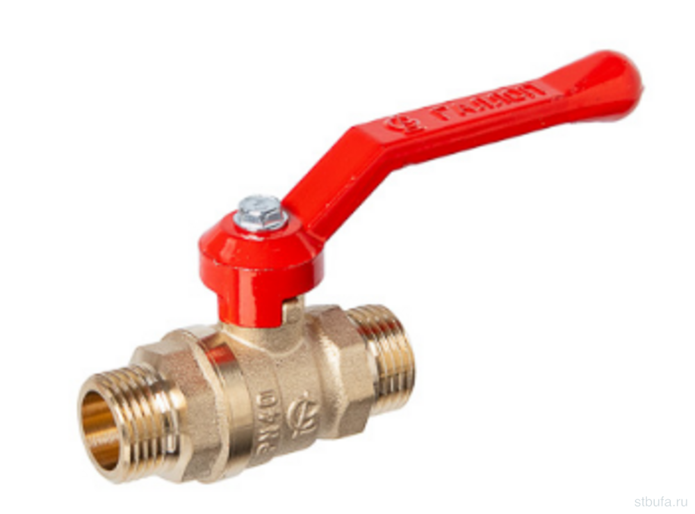 Кран шаровой 1/2" ш/ш рычаг Стандарт 223 DN15 PN40 ГАЛЛОП (60)