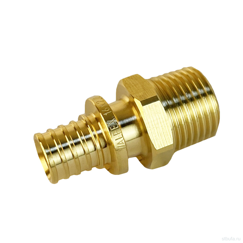 Соединитель надвижной с переходом на нар.р. 25(3,5) х 1" (VALFEX) (150/10) К