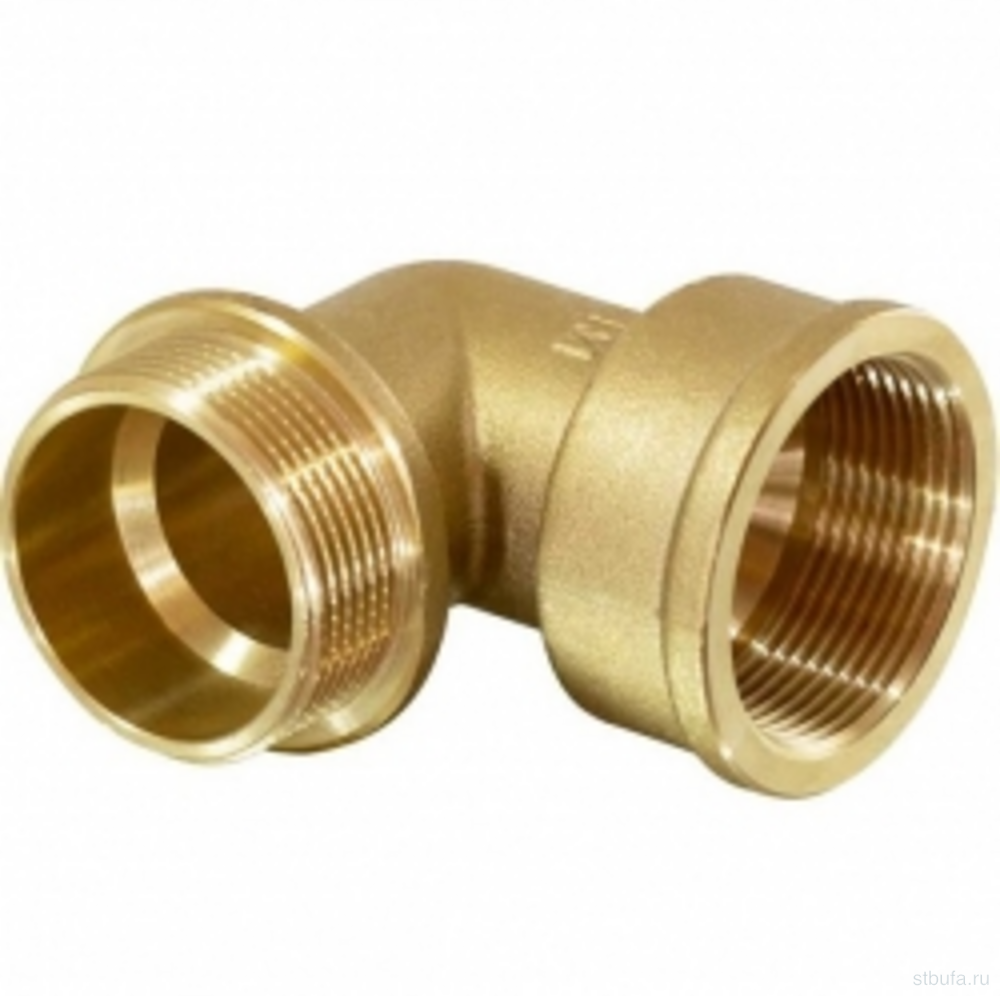 Уголок переходной латунный 3/4"*1"ш/г TIM (5/50)