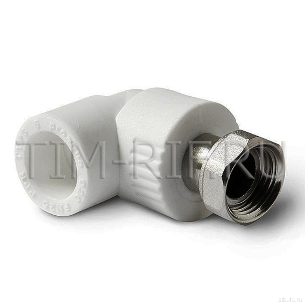 ППРС Уголок комбинированный с накидной гайкой 20*3/4 г TIM (5/120)