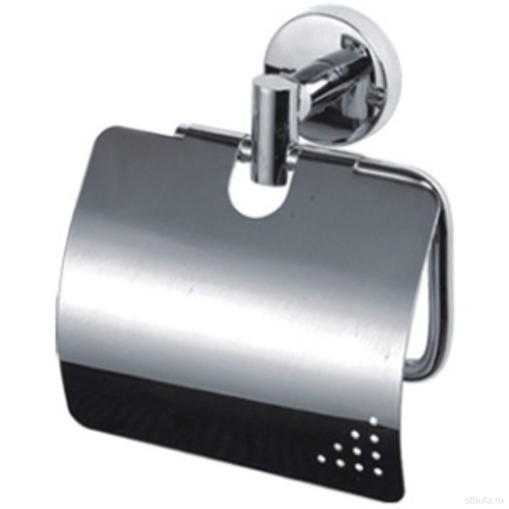 Бумагодержатель с крышкой LEDEME L1703, хром (1)