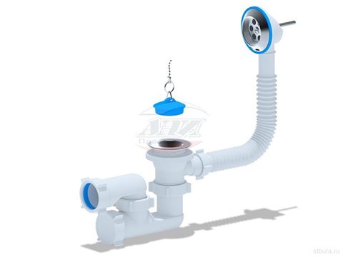 Обвязка на ванну 1 1/2"*40 с вып. и пер рег Ani Е250 (35)