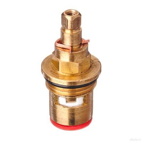 Кран-букса для смесителя 1/2", квадрат, шток 7х7мм, 90°, металлокерамика (2/500)