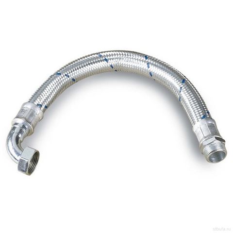 Соединительный шланг ДУ-25 60см угловой Unipump