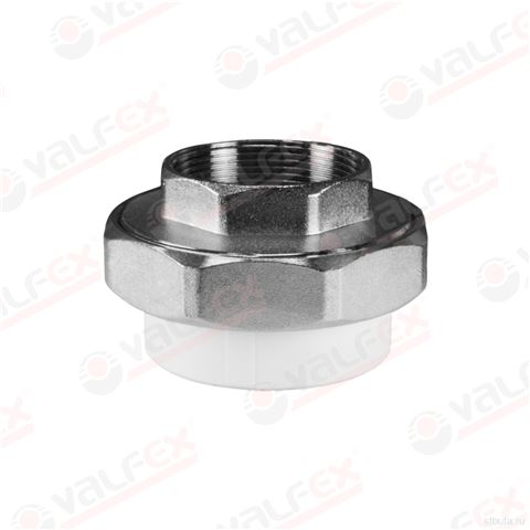 ППРС (полипропилен) Американка (муфта раз.) в/р D20*1/2 хр, Valfex (25/200)