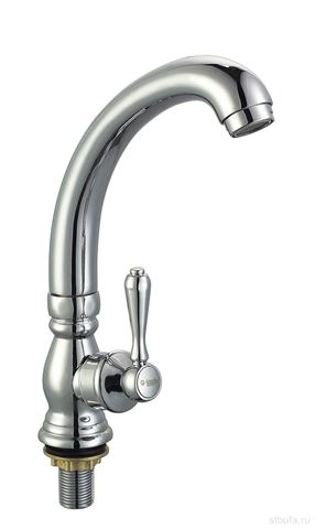 Смеситель GLAUF кухня МОНО, керам. 1/2", гайка, QML14-A119 (в кор.20/в упак.1)