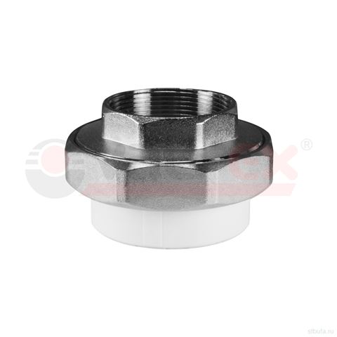 ППРС (полипропилен) Американка (муфта раз.) в/р D25*1" хр, Valfex (25/100)