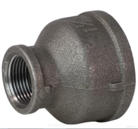 Муфта чуг перех Ду50х40 (2"х1 1/2") ВР Fittex PLUS
