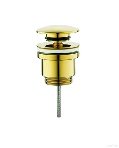 Донный клапан, автомат для раковины FRAP F62-3 золото 41 5mm (50)