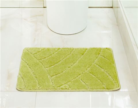 Коврик для ванной комнаты My Crystal серия Gold 50*80 цвет ЗЕЛЁНЫЙ РАДУГА