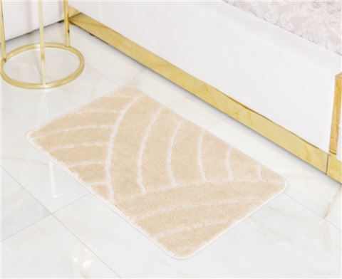 Коврик для ванной комнаты My Crystal серия Gold 60*100 цвет БЕЖЕВЫЙ РАДУГА