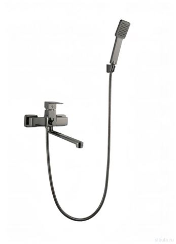 Смеситель для ванны с душем TSARSBERG TSB-34G-02 тип См-ВУОРНШлА Графит (1/10)